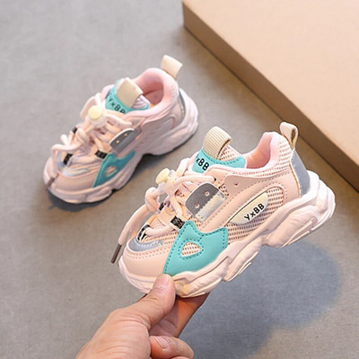 Baywell copii pantofi sport plasă respirabil băieți adidași primăvară toamnă copii fete anti-alunecare în aer liber pantofi de alergare mărime 21-36