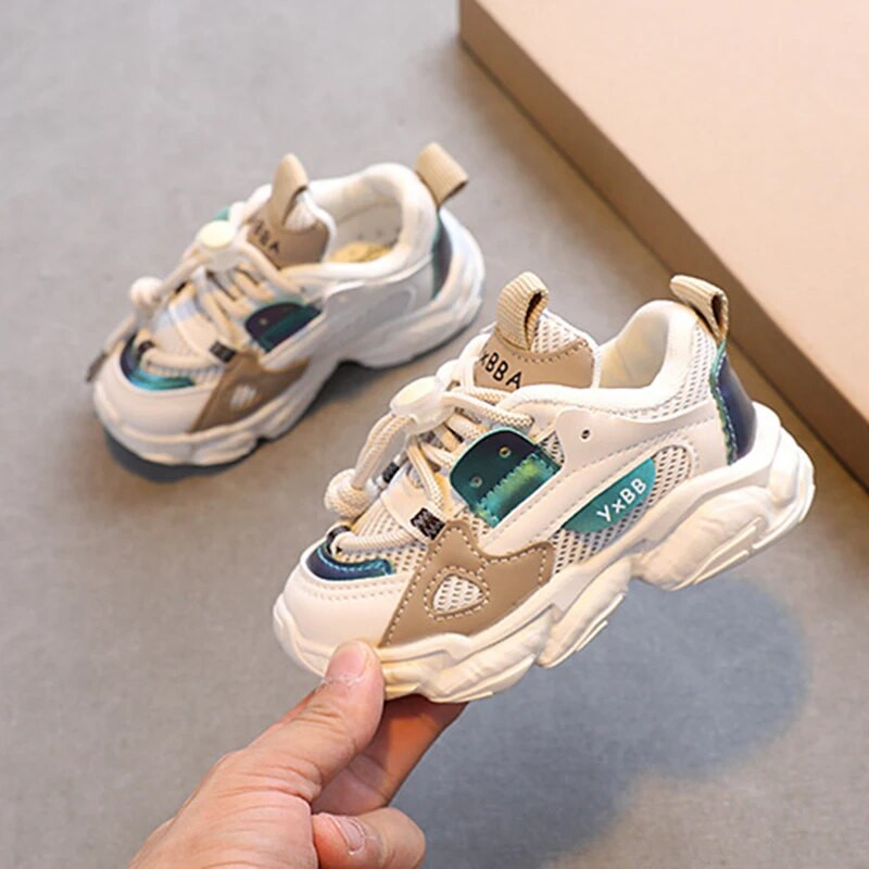 Baywell copii pantofi sport plasă respirabil băieți adidași primăvară toamnă copii fete anti-alunecare în aer liber pantofi de alergare mărime 21-36