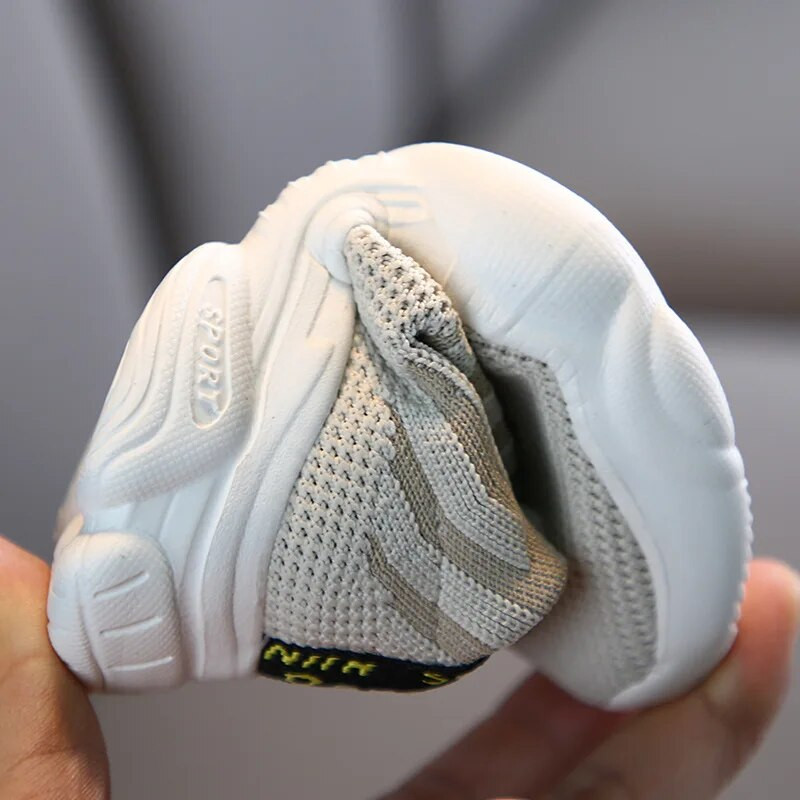 2023 m. pavasaris ir ruduo Nauji vaikiški skraidančios tinklinės kojinės Batai Mergaičių sportbačiai berniukams