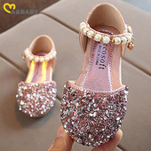 ma&baby Copii Copii Pantofi Fete Paiete Perla Printesa Pantofi Piele Pentru Fete Aniversare Pantofi Nunta D01