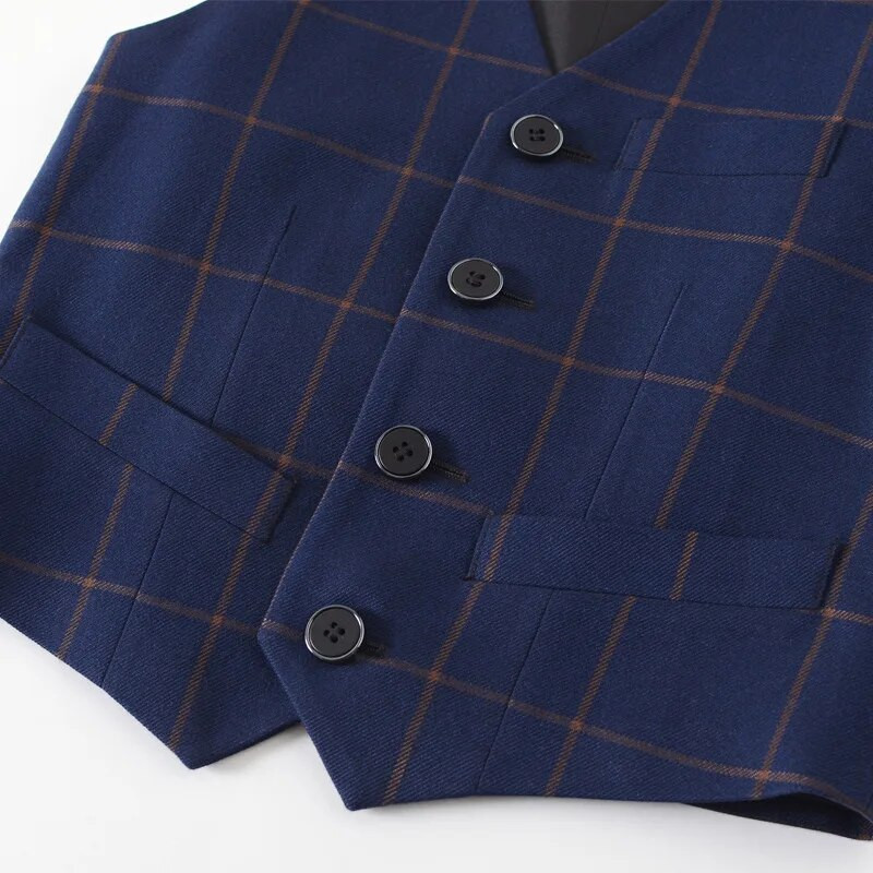 Dječji svečani prsluk Engleski stil Prsluk Gentleman Dječačka rođendanska haljina Vjenčani prsluk Prsluk za nastupe za dječake 