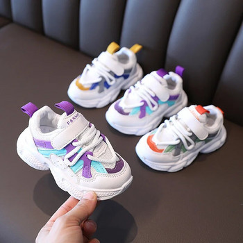 2022 Νέα παιδικά παπούτσια Άνοιξη φθινόπωρο Unisex Παιδικά παπούτσια για αγόρια, κορίτσια, Διχτυωτό, αναπνεύσιμα παπούτσια Casual για παιδιά 1-6 ετών