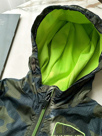 Якета за деца Пролетно ново облекло Детски палта с качулка Яке за момчета Открит лагер за езда Туризъм Водоустойчиво ветроустойчиво облекло