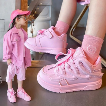 Бебешки обувки Ежедневни маратонки за момче Детски обувки за момичета Детски обувки Мека подметка Бордови обувки Trend Бебешки обувки Tenis De Mujer Zapatilla