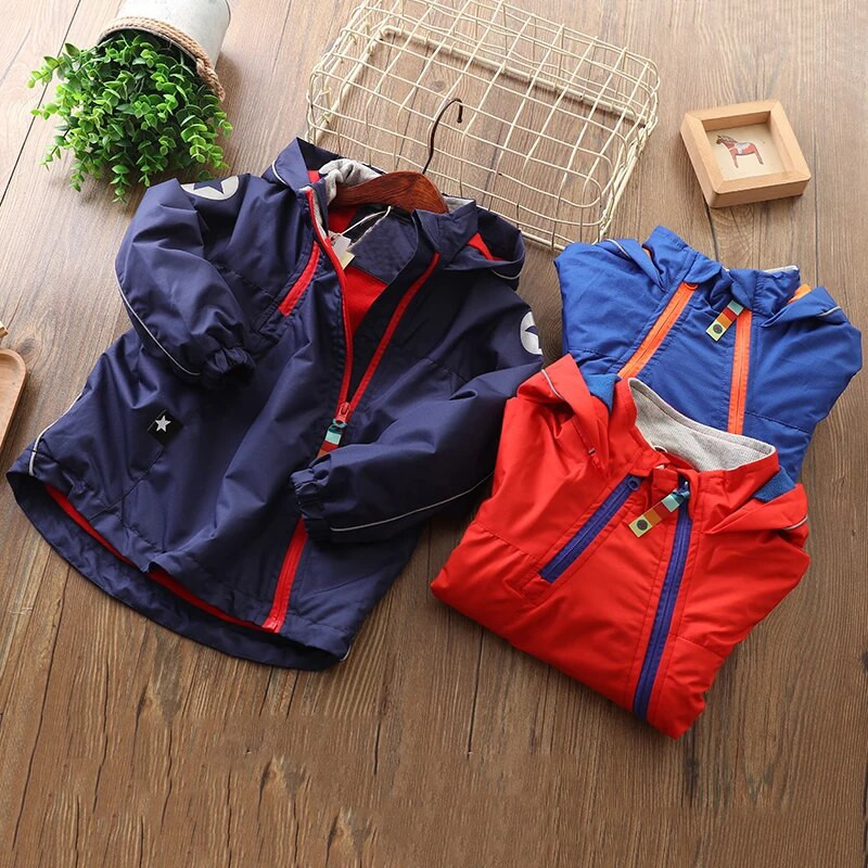 IYEAL de primăvară polar fleece copii îmbrăcăminte exterioară caldă sportivă copii haine pentru copii impermeabile rezistente la vânt jachete băieți pentru 2-8 ani