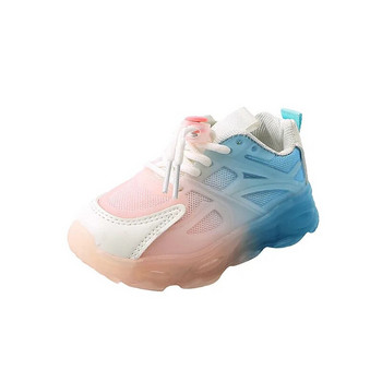 Παιδικά Led Glowing casual παπούτσια για αγόρια Διχτυωτό αναπνεύσιμο ελαφρύ αθλητικό παπούτσια για κορίτσια Παιδικά φωτεινά αθλητικά παπούτσια για τρέξιμο τένις