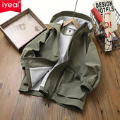 IYEAL Primăvară Toamnă Copii Băieți Jachetă Mantoane Jachetă cu glugă pentru copii Îmbrăcăminte exterioară Îmbrăcăminte pentru bebeluși pentru 2-14 ani