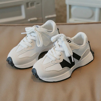 Удобни обувки за дете, момиче 2023 г. Нови пролетни детски маратонки за момчета Мека опора на свода Детски обувки Детски маратонки