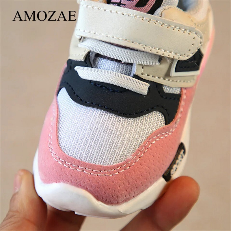 Vaikiški sportiniai bateliai Pavasaris Ruduo Nauja mada Kvėpuojantys Vaikiški Vaikiški Batai Tinkliniai Batai Mergaitėms Neslidūs sportbačiai Kūdikiams Kūdikių bateliai