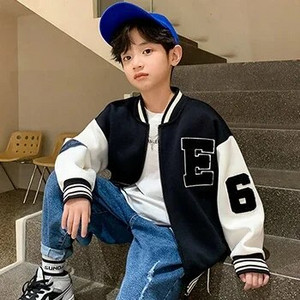 1 2 3 4 5 6 7 8 godina Bejzbol jakna za dječake Proljeće Jesen Nova modna sportska jakna s slovima za dječake Gornja odjeća Dječja odjeća