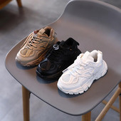 Fehér vaskos tornacipő Gyermek Platform Sportcipő Lányok 2022 Magasságnövelő Cipők Fiúk Fekete Khaki Wedge Heels Sneaker F06174