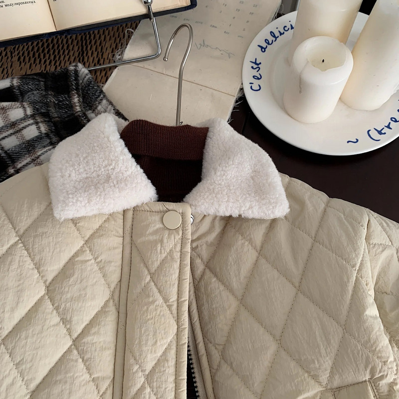 Debeli kaput za dječake Zima 2023. Novo za djecu Dječaci i djevojčice Plišani kaput za male dječake Dječji prošiveni vuneni pulover Kaputi Zimska jakna za dječake