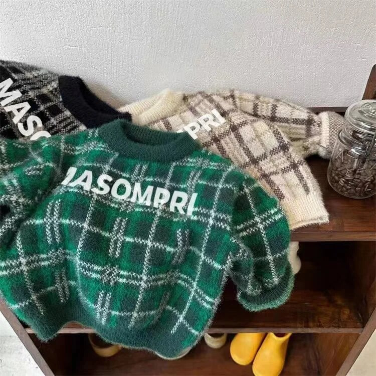 Jachete pentru băieți noi, tricotate, paltoane pentru copii, modă, îmbrăcăminte exterioară pentru copii, iarnă, toamnă 2023-A0184