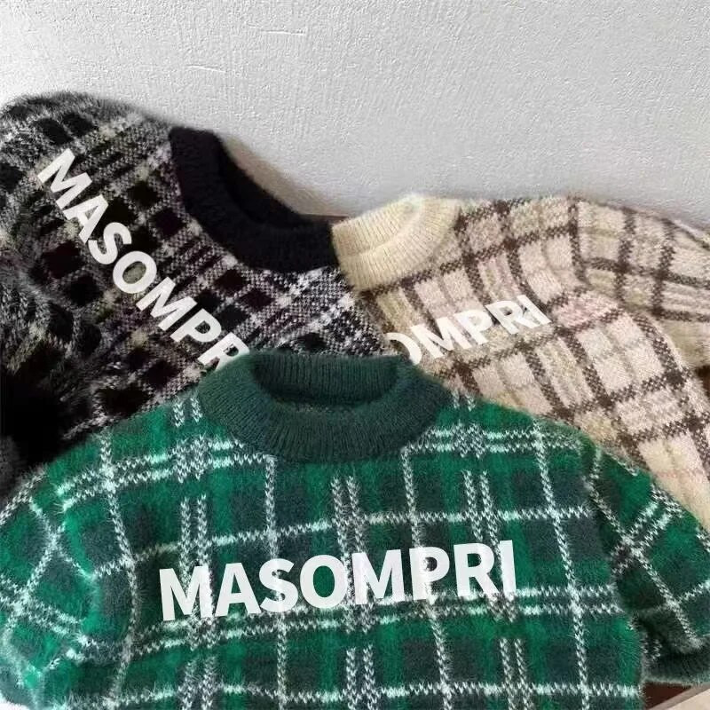 Jachete pentru băieți noi, tricotate, paltoane pentru copii, modă, îmbrăcăminte exterioară pentru copii, iarnă, toamnă 2023-A0184