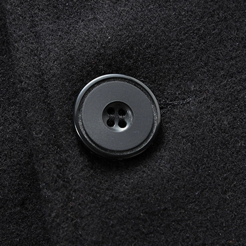 Palton lung din amestec de lână pentru bărbați, toamnă iarnă, culoare solidă, guler cu rever, haină de lână, jachetă de vânt subțire, îmbrăcăminte pentru bărbați