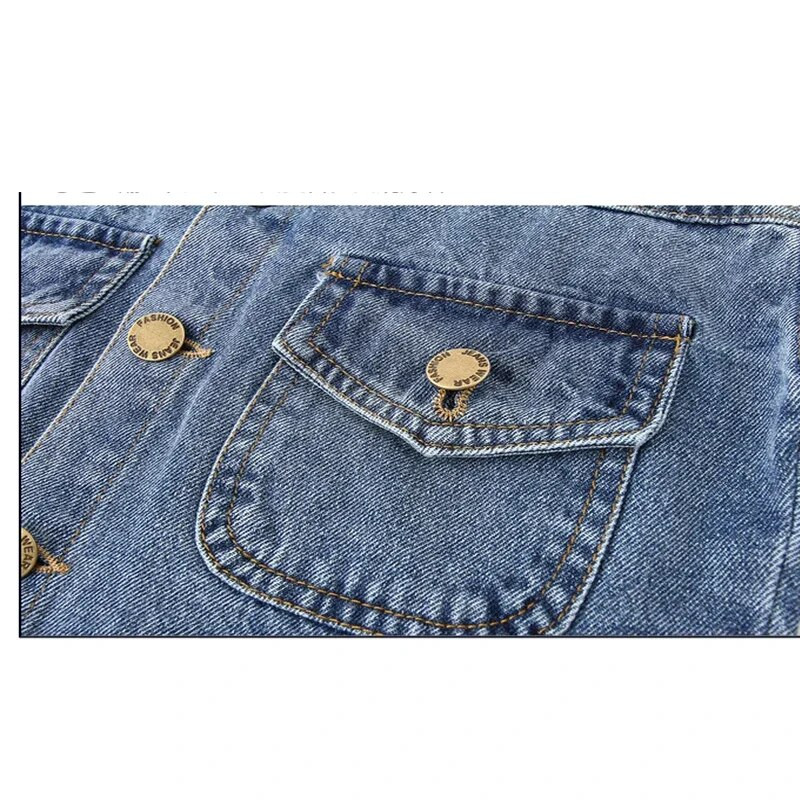 Primăvară Toamnă Copii Jachete de blugi pentru băieți Paltoane pentru bebeluși Noua modă Copii Îmbrăcăminte pentru copii Blugi rupte Jachete 3 4 5 6 7 Ani