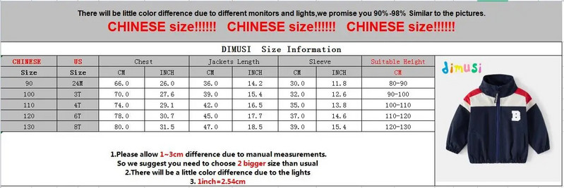 DIMUSI pavasario rudens vaikų beisbolo paltai Laisvalaikio berniukų viršutiniai drabužiai Striukės mados vaikams Hip Hop Bomber striukės Drabužiai