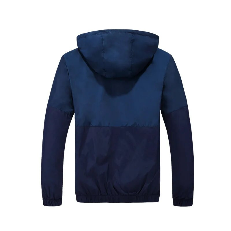 Jakna Muška vjetrovka 2024 Proljeće Jesen Modna jakna Muške ležerne jakne s kapuljačom Muški kaput Tanki muški kaput Gornja odjeća za par