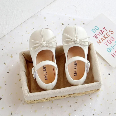Fashion Mary Janes Pantofi Pentru Bebeluși Butterfly Fete Flats Pantofi Moale Singe Pentru Copii Fete Pantofi din piele PU