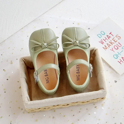 Fashion Mary Janes Pantofi Pentru Bebeluși Butterfly Fete Flats Pantofi Moale Singe Pentru Copii Fete Pantofi din piele PU