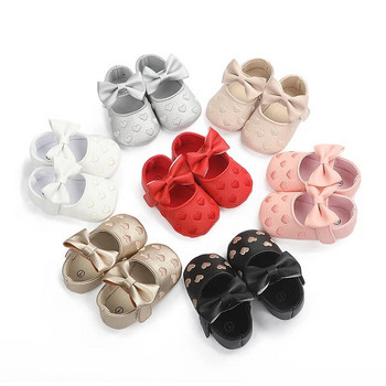 Обувки за новородени 0-18 месеца Класически любовни кожени обувки за момчета и момичета Многоцветни обувки за малко дете Първи проходилки Детски обувки Бебешки обувки за момче