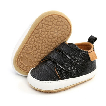 PU Casual βρεφικά παπούτσια Παιδικά αθλητικά παπούτσια μωρό κοριτσάκι αγόρι μονόχρωμα παιδικά παπούτσια Κάλτσες για βρέφη νήπια αντιολισθητικά αθλητικά παπούτσια