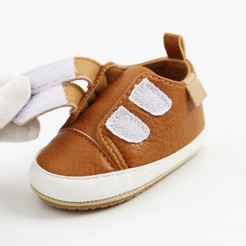 PU Casual βρεφικά παπούτσια Παιδικά αθλητικά παπούτσια μωρό κοριτσάκι αγόρι μονόχρωμα παιδικά παπούτσια Κάλτσες για βρέφη νήπια αντιολισθητικά αθλητικά παπούτσια