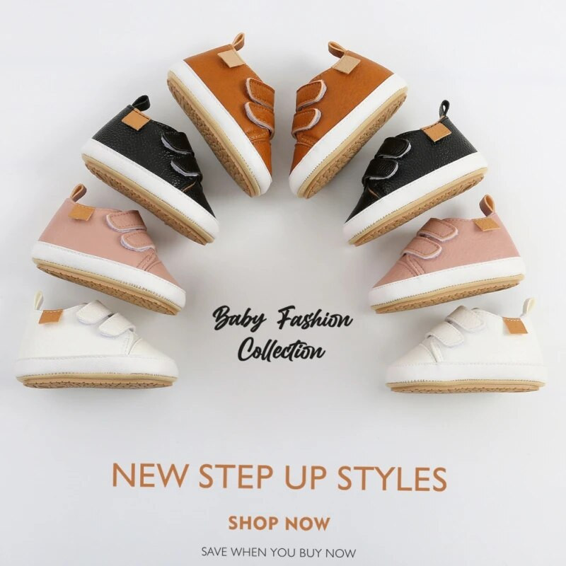 Pantofi ocazional din PU pentru copii Pantofi pentru copii Bebeluş Fetiţă Băiat Pantofi pentru copii de culoare uni Sosete Sugar Copil Pantofi sport anti-alunecare