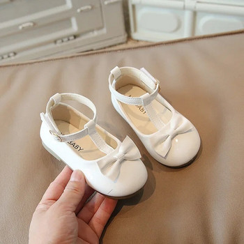 2024 Άνοιξη Καλοκαίρι Κοριτσίστικα Παπούτσια Gladiator Baby Girl Παπιγιόν Princess λουστρίνι Μαλακά παπούτσια για κοριτσάκια νήπια F04134