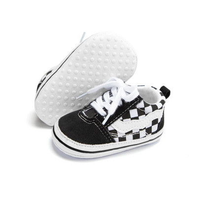 KIDSUN Platnene cipele za novorođenčad Protuklizne mekane tenisice za dječake i djevojčice Ležerne cipele u više boja za malu djecu, prve hodalice za krevetić