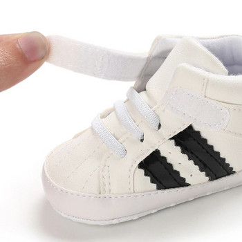 Λευκά παιδικά παπούτσια Casual παπούτσια για αγόρια και κορίτσια Παπούτσια με μαλακό πάτο Αθλητικά παπούτσια για φρέσκια άνεση Fashion First Walkers