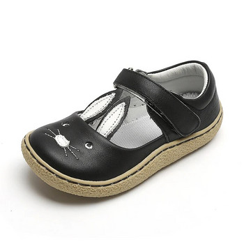 TONGLEPAO Детски обувки от естествена кожа с най-високо качество на марката за малко момиченце, детски обувки за модни боси маратонки Mary Jane Безплатна доставка