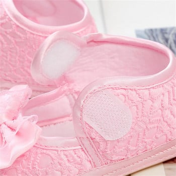 2022 Νέα Μόδα Βρεφικά Παπούτσια Νεογέννητα Βρεφικά Κορίτσια Floral Print Little Bottie Prewalker Μαλακή σόλα παπούτσια για το μωρό σας