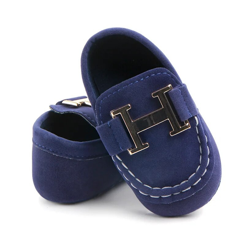 Νεογέννητο μωρό Prewalker για κορίτσια για αγόρια casual παπούτσια βρετανικού στυλ, αντιολισθητική μαλακή σόλα Βρέφος νήπιο Πρώτη βάπτιση 0-18M