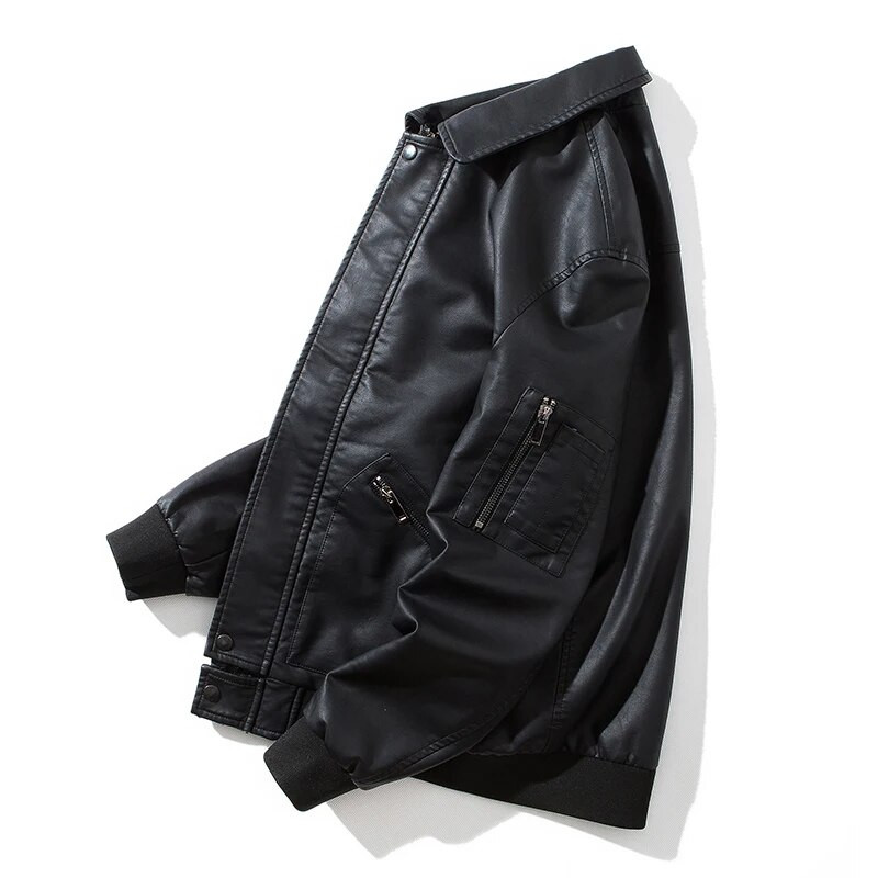 Jachetă din piele pentru bărbați, cu coadă înghițită, pentru motocicletă, de epocă, haină din piele de vacă, haină pentru motociclist pentru bărbați.