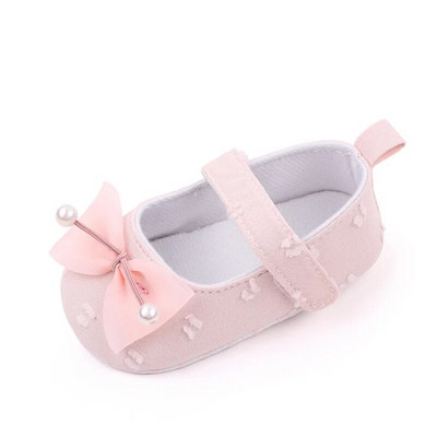 Pantofi drăguți din piele lacuita pentru fete 2024 Festival pentru nou-născuți pentru sugari, primăvară, toamnă, cu fundă, rochie de prințesă, pantofi anti-alunecare