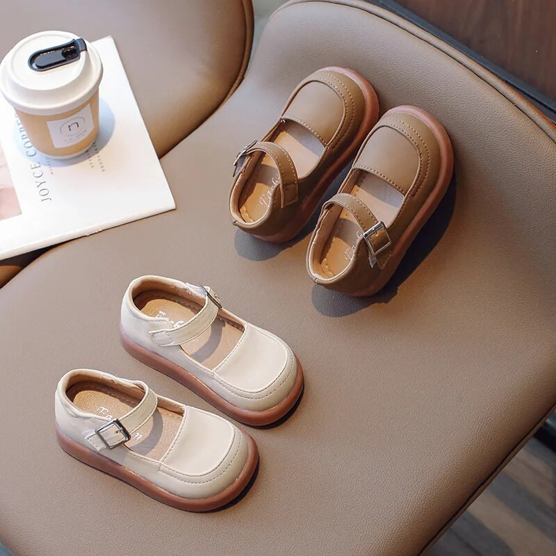 Copii Pantofi ocazional Fete Rochie Printesa Piele PU Plata Moda Copii Clasici Catarama metalica Pantofi slip-on pentru petrecere Nunta