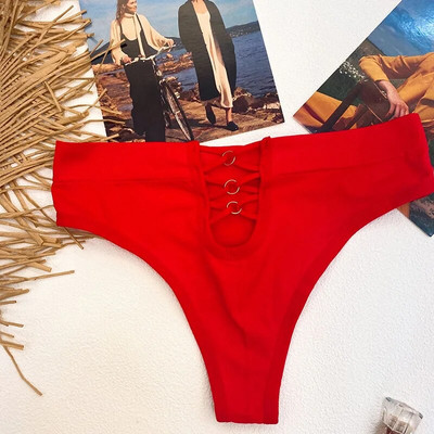 VDOGRIR Chiloți sexy din bumbac pentru femei Lenjerie de corp Slip fără sudură Slip pentru femei cu talie joasă Tanga solidă Lenjerie confortabilă G-String