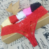 L XL XXL XXXL ajustat Sexy, confortabil, slip din dantela g tanga Lenjerie intima Lenjerie pentru femei 1buc zx1041