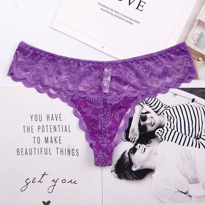 L XL XXL XXXL ajustat Sexy, confortabil, slip din dantela g tanga Lenjerie intima Lenjerie pentru femei 1buc zx1041
