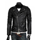The Walking Dead Negan Cosplay Jacket Punk Men Jachetă din piele PU Motocicletă Fashion Slim Fit haină din piele