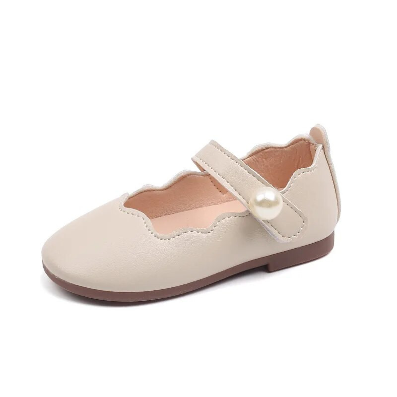 Copii Pantofi piele Dantela Perle 2023 Nou Vara Pantofi versatili Anti-alunecare Fete Pantofi casual Respirabil Moale Copii Mary Janes