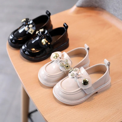 Mary Janes Shoe Child Leather Shoe Fashion Patent Leather Princess Shoes Kids Party Dance Girls Shoes School Casual Single Shoes