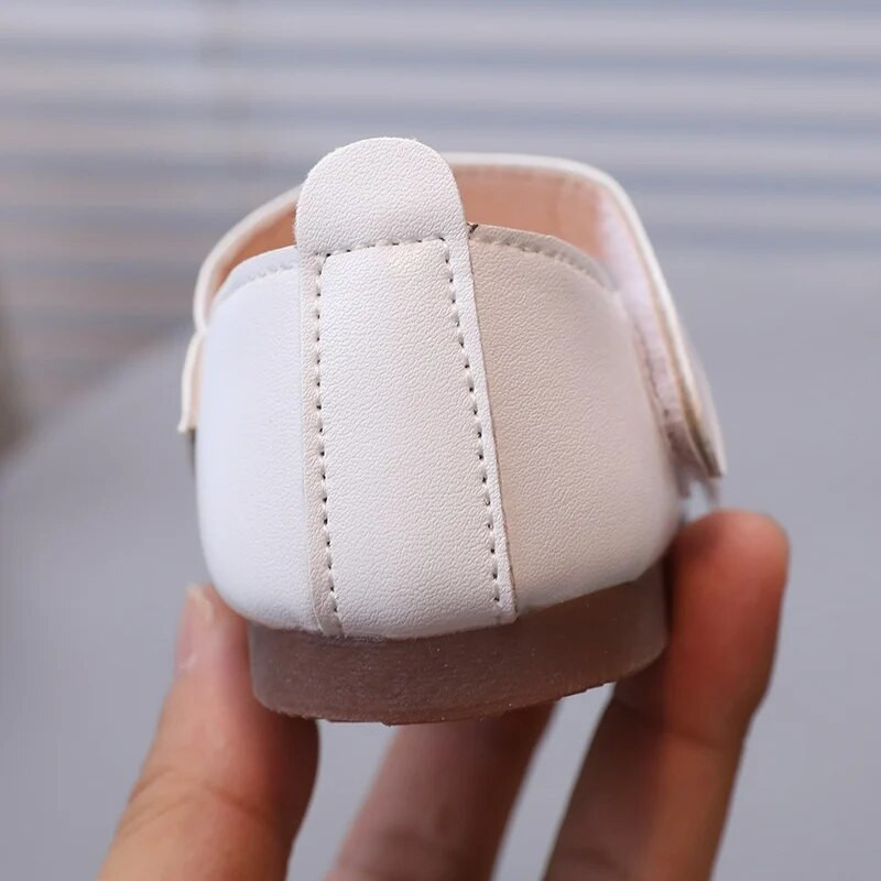 Copii Fete Pantofi de nunta cu flori pentru bebelusi Copii Pantofi din piele PU Pantofi printesa Pantofi singuri Pantofi de petrecere de dans pentru copii mici