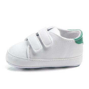 Бебешки обувки за момче, новородено бебе, малко дете, ежедневни удобни памучна подметка, противоплъзгаща се PU кожа, обувки за първи път, които пълзят, мокасини за креватче