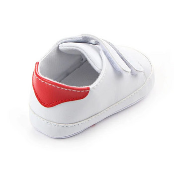 Бебешки обувки за момче, новородено бебе, малко дете, ежедневни удобни памучна подметка, противоплъзгаща се PU кожа, обувки за първи път, които пълзят, мокасини за креватче