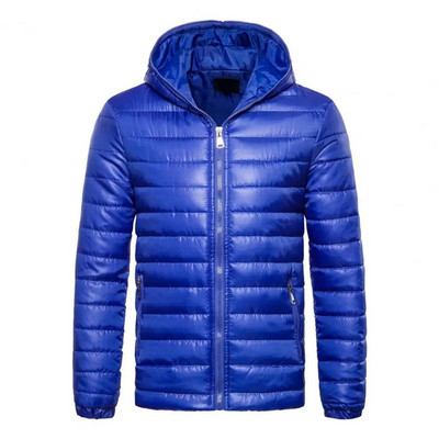 M-2XL Muška jakna s pačjim puhom Ultra lagane proljetne jakne s kapuljačom Muška prijenosna gornja odjeća Vodootporan kaput s vjetrobranom
