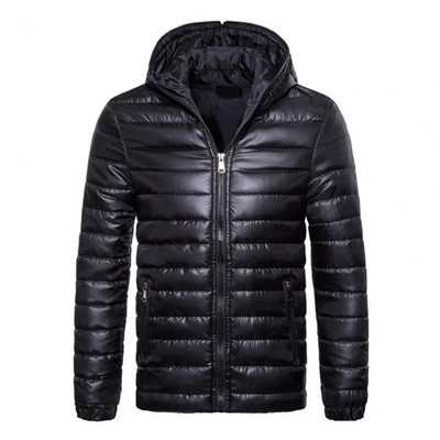 M-2XL Muška jakna s pačjim puhom Ultra lagane proljetne jakne s kapuljačom Muška prijenosna gornja odjeća Vodootporan kaput s vjetrobranom