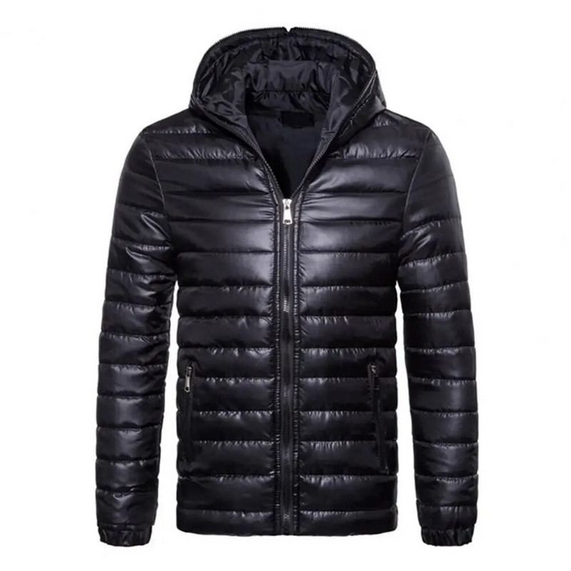 M-2XL Muška jakna s pačjim puhom Ultra lagane proljetne jakne s kapuljačom Muška prijenosna gornja odjeća Vodootporan kaput s vjetrobranom