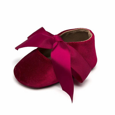 Cipelice za djevojčice, princeze za malu djecu, neklizajuće, ravne, mekane potplate, pamučne gume, dječji krevetić, lijepi leptir-čvorovi, prvi hodači za bebe 0-18 m